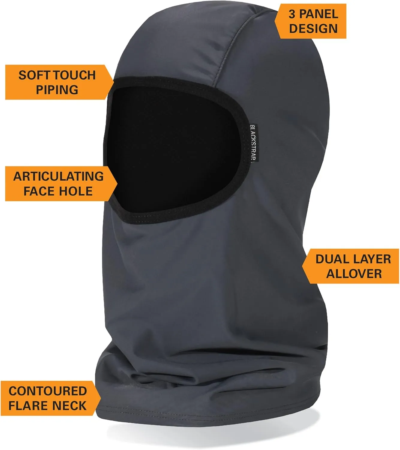 BLACKSTRAP Sock Hood Balaclava Face Mask, Dual Layer Cold Weather Headwear for Men and Women