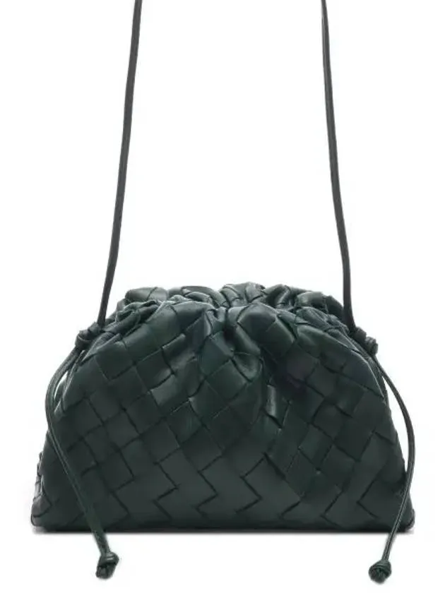 Bottega Veneta Intrecciato Mini Pouch Bag Raintree