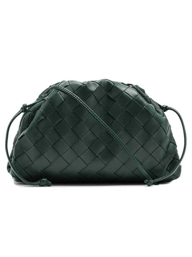 Bottega Veneta Intrecciato Mini Pouch Bag Raintree