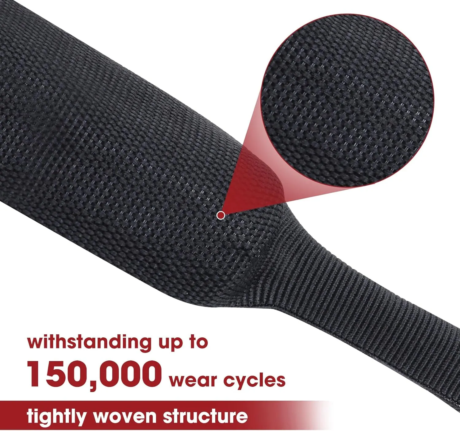 Braided Sleeving 2:1 Shrinkable Fabric Heat Shrink Tubing- Abrasion Protection Flexibility Wiring Harness Cable Sheath (1/2" ID, 30ft)