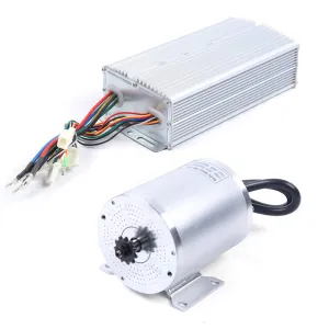 Brushless Motor Kit, Mini Electric Car DIY BLDC Brushless Motor Speed Controller Kit for Electric Scooter E-Bike Engine Motorcycle 3000W 72V