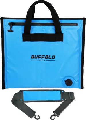 Buffalo Gear Insulated Cooler Bag - 20x18in Bait Cooler, Waterproof Fish Kill Bag