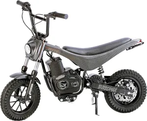 Burromax TT350R Electric Dirt Bike for Kids, 350w 24v 10ah Lithium Ion, 2 Speeds, 17 Mph, Up to 180lb Rider, Off-Road Electric Mini Bike
