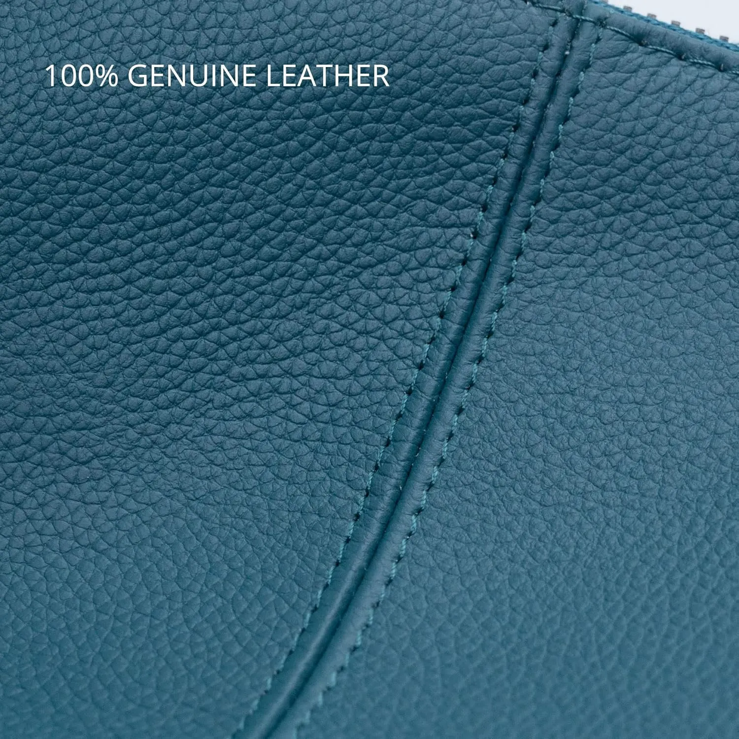 Bveyzi Genuine Leather Wristlet Purses for Women, Envelope Clutch Wallet Small Crossbody Bags for Dressy Evening