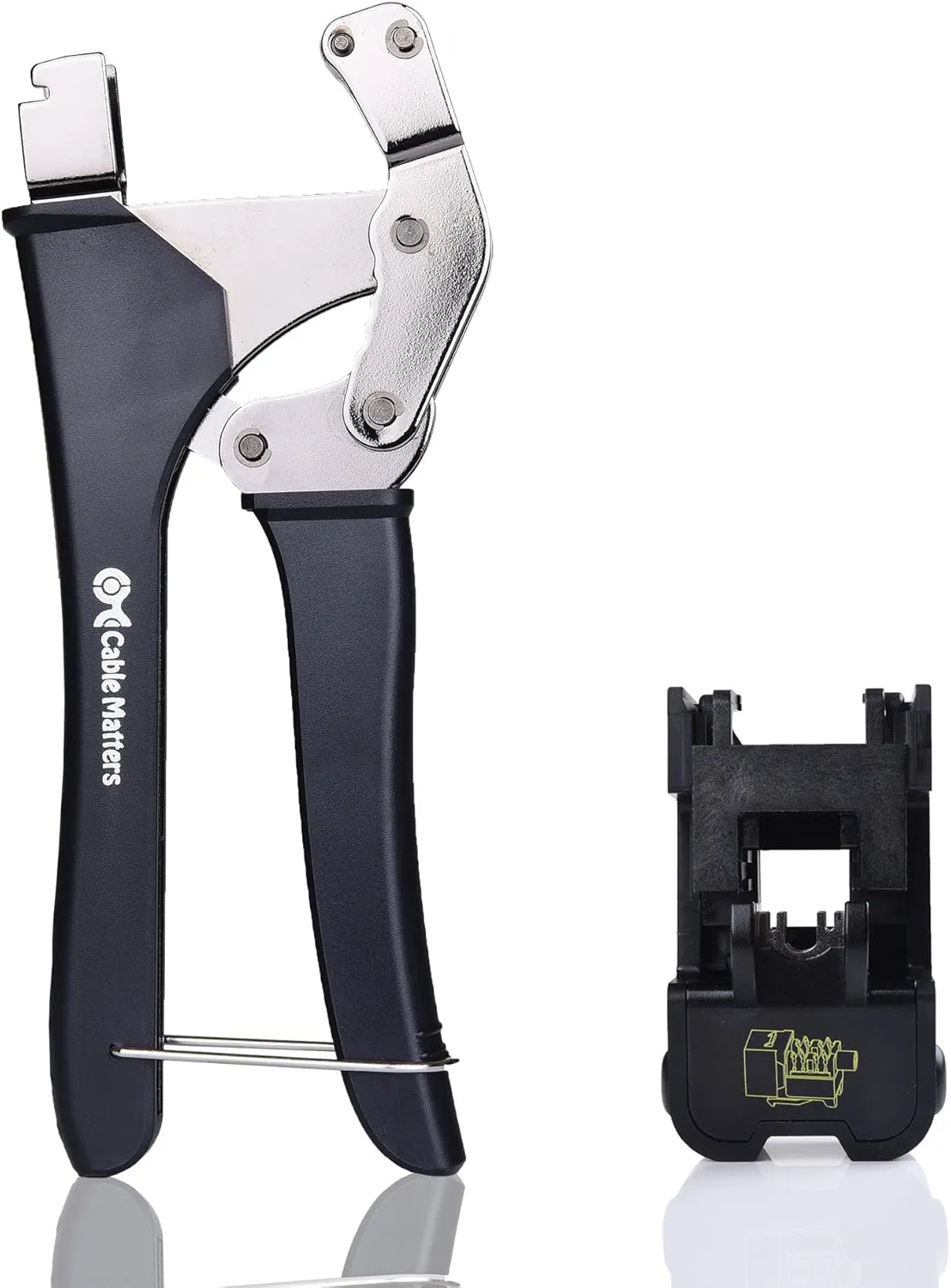 Cable Matters Crimp Tool for Cable Matters Cat 6 90-Degree RJ45 Slim-Profile Keystone Jacks with Model 180070 (Not compatible with Model 180005 Series Keystones)