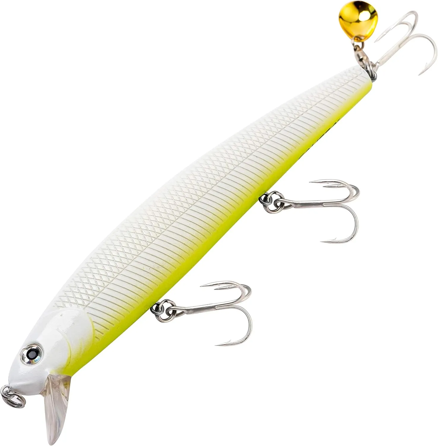 Calissa Offshore Tackle 110mm and 140mm California Inshore Fishing - Special Jerkbait Crankbait Surf Flash Fishing Salt Pro Lure Minnow Zebra MS Metallic Sardine Glow