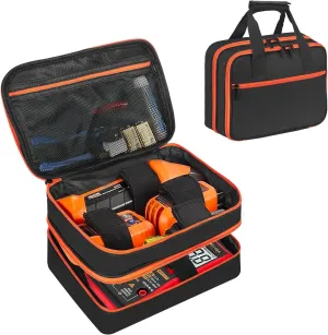 Carrying Bag Compatible with Kleiin Tools Et310 Ac Circuit Breaker, GFCII Outlet & Electrical Test Tool, Home Store Multimeter Case for Digital Multimeter、Clamp Meter and More