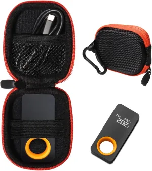CaseSack Case for APEXFORGE iRing Laser Measurement Tool, Ultra Compact organizing case with mesh Pocket for Charge Cable