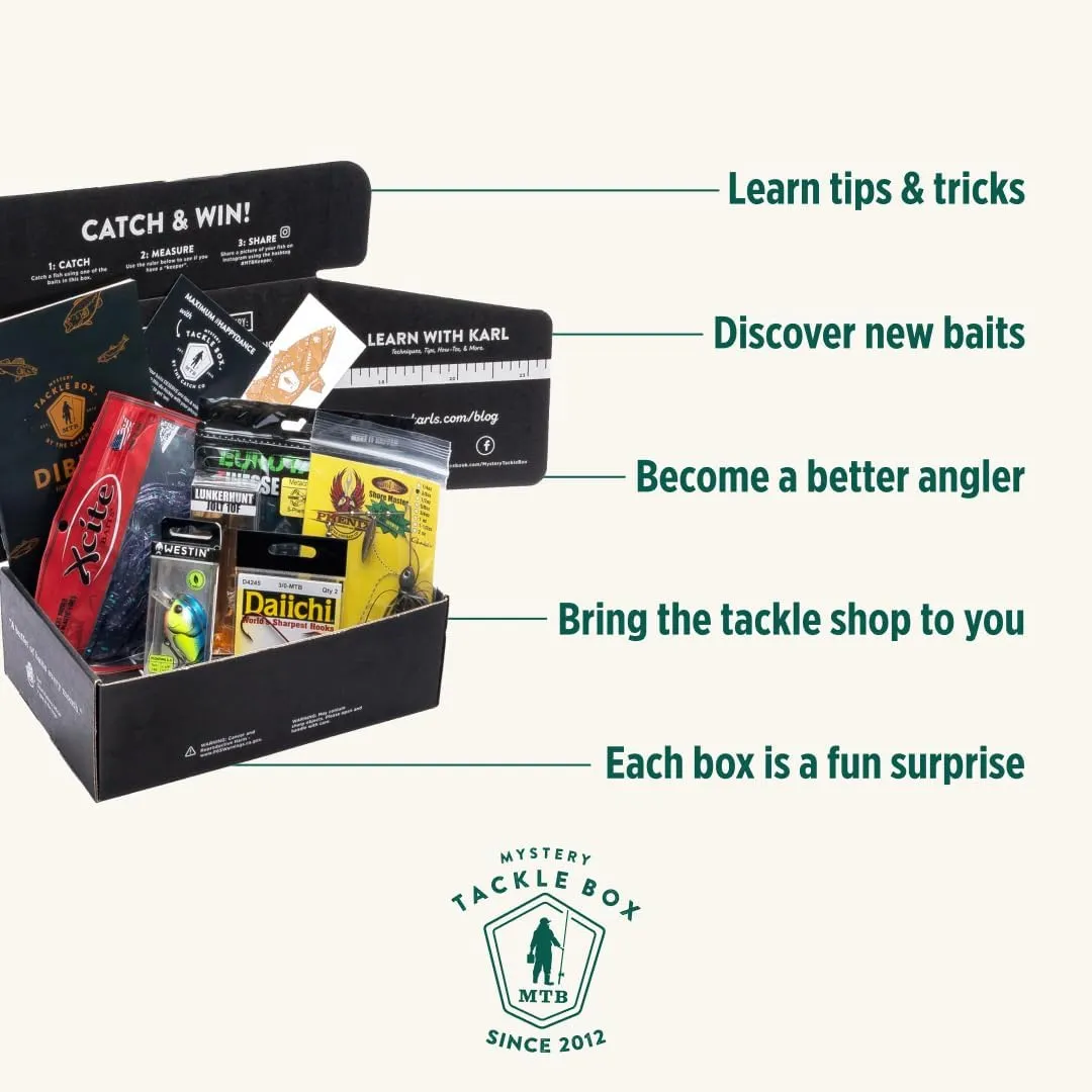 Catch Co Mystery Tackle Box Crappie Fishing Kit | Crappie Fishing | Panfish Fishing |