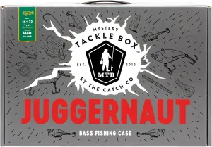 Catch Co Mystery Tackle Box Juggernaut Freshwater Bass Fishing Kit | Largemouth Bass | Smallmouth Bass | Topwater Fishing | Power Fishing