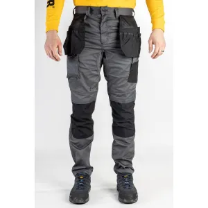 Caterpillar Essentials Stretch Knee Pocket DARK SHADOW-BLACK