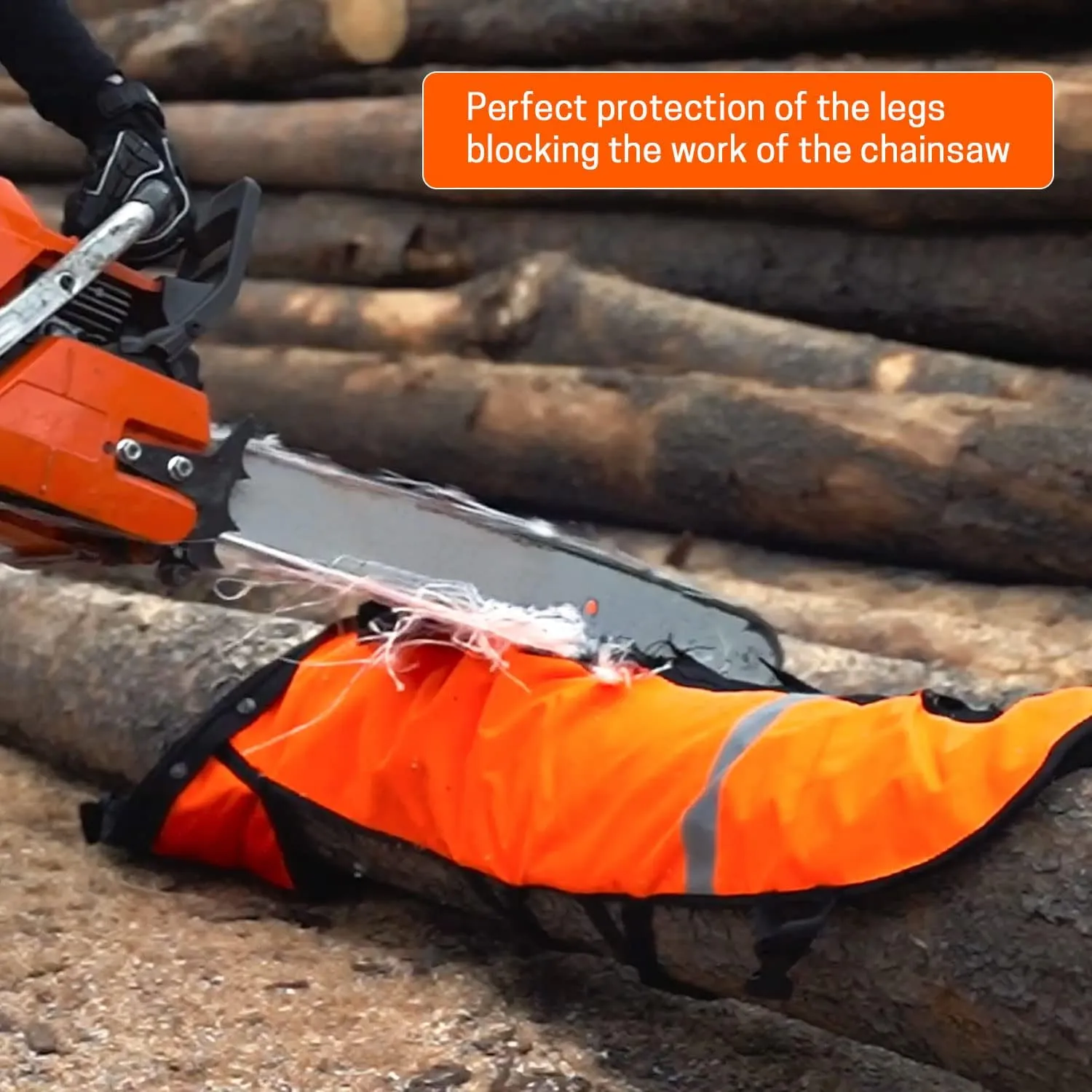 Chainsaw Chaps Technical Version，Chainsaw Protective Pants Wrap, Safety Apron, Class A