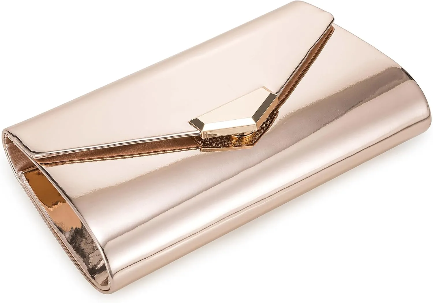 CHARMING TAILOR PU Clutch Purse for Women Evening Bag Chic Clutch Handbag for Special-occasion