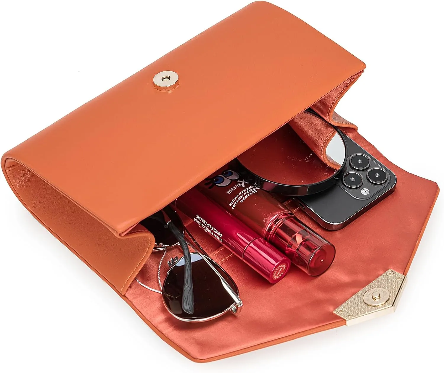 CHARMING TAILOR PU Clutch Purse for Women Evening Bag Chic Clutch Handbag for Special-occasion