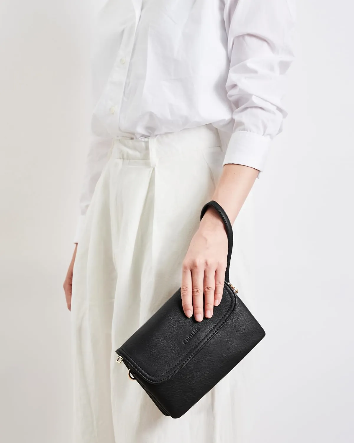 CHOLISS Small Crossbody Bags for Women, Wristlet Wallets for Women Small Trendy Vegan Leather Phone Purse Handbag for Travel