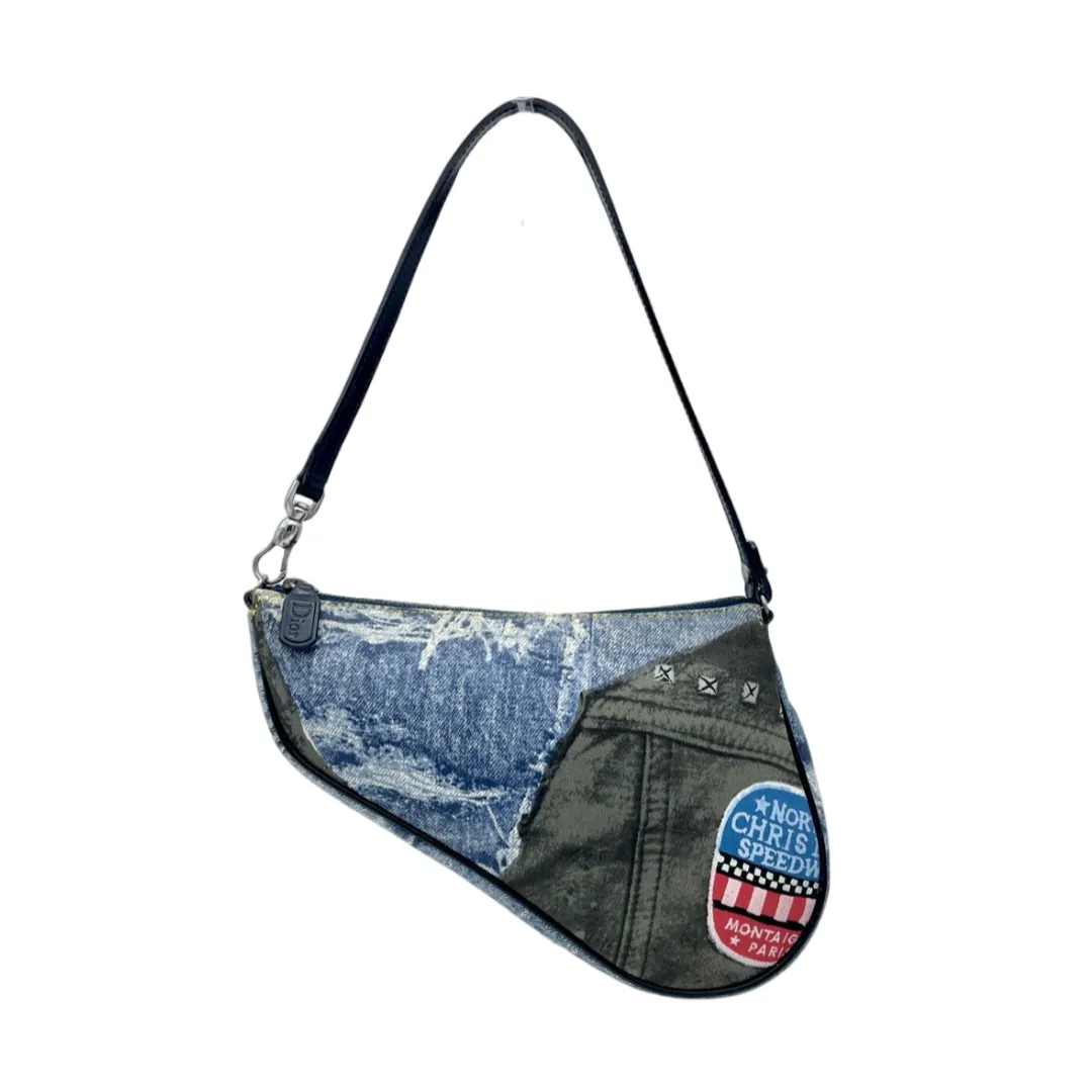 Christian Dior Jins Saddle Pouch