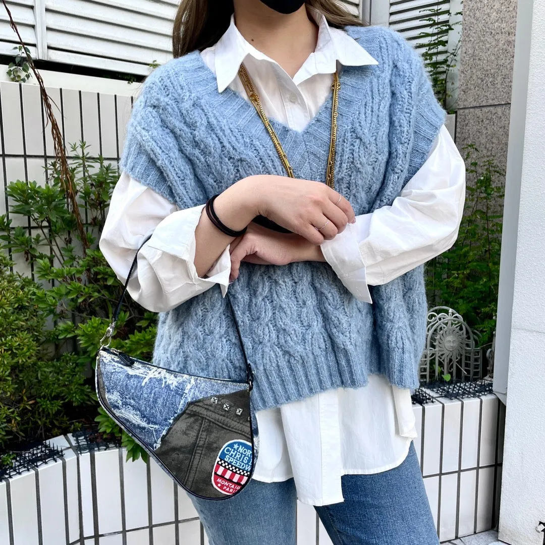 Christian Dior Jins Saddle Pouch