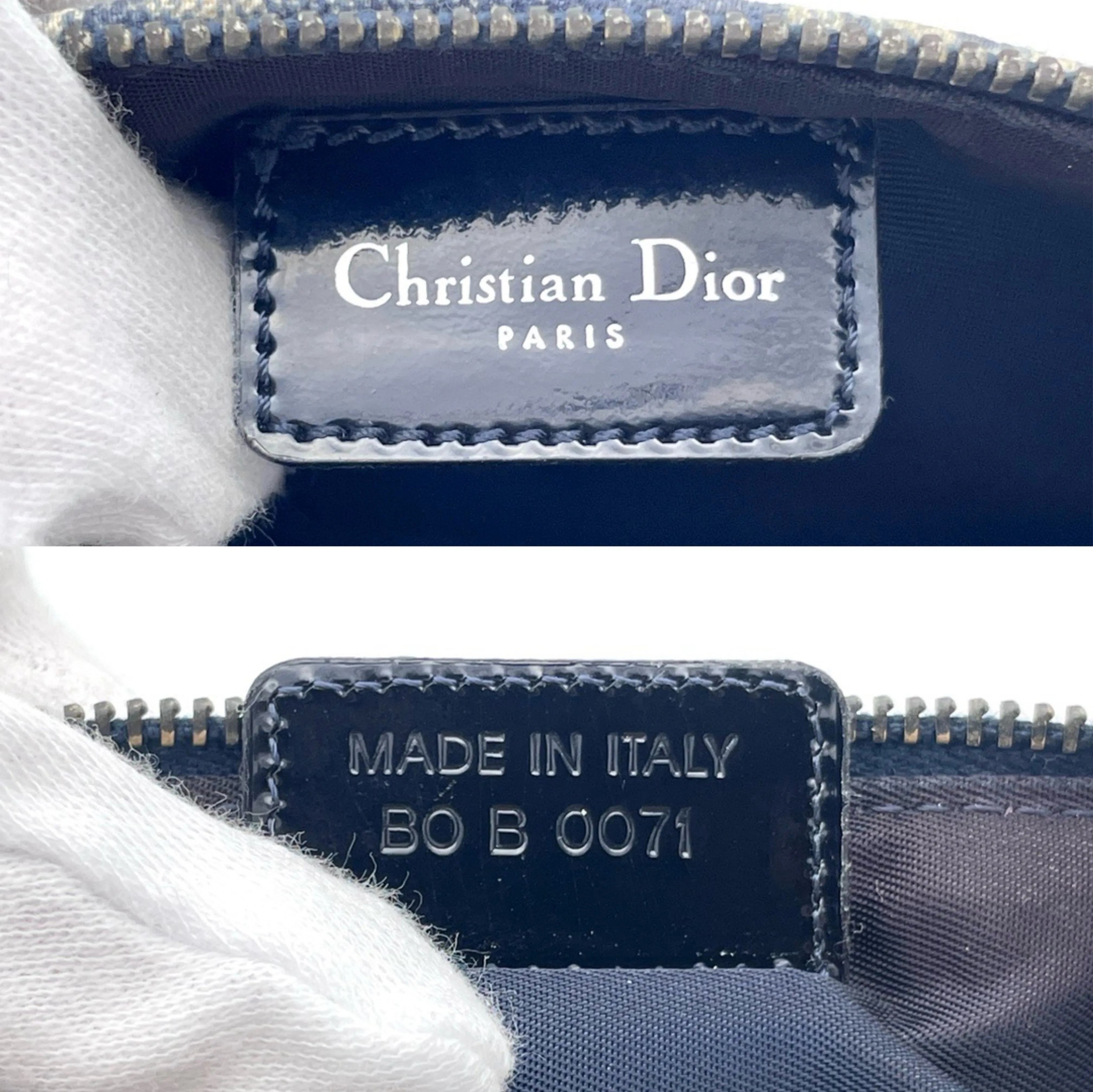Christian Dior Jins Saddle Pouch