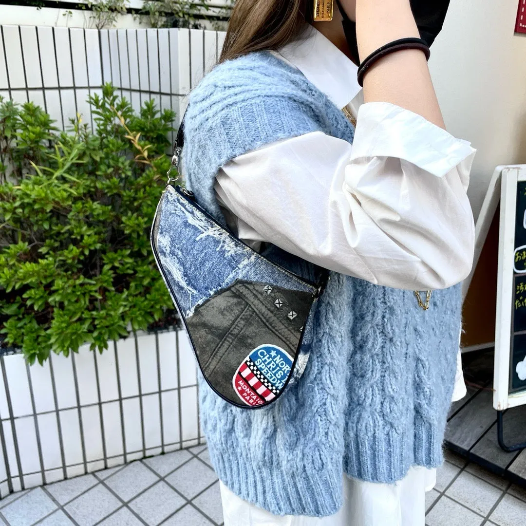 Christian Dior Jins Saddle Pouch