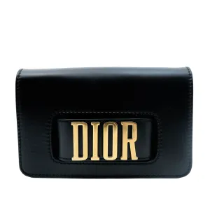 Christian Dior Revolution Black Clutch Bag
