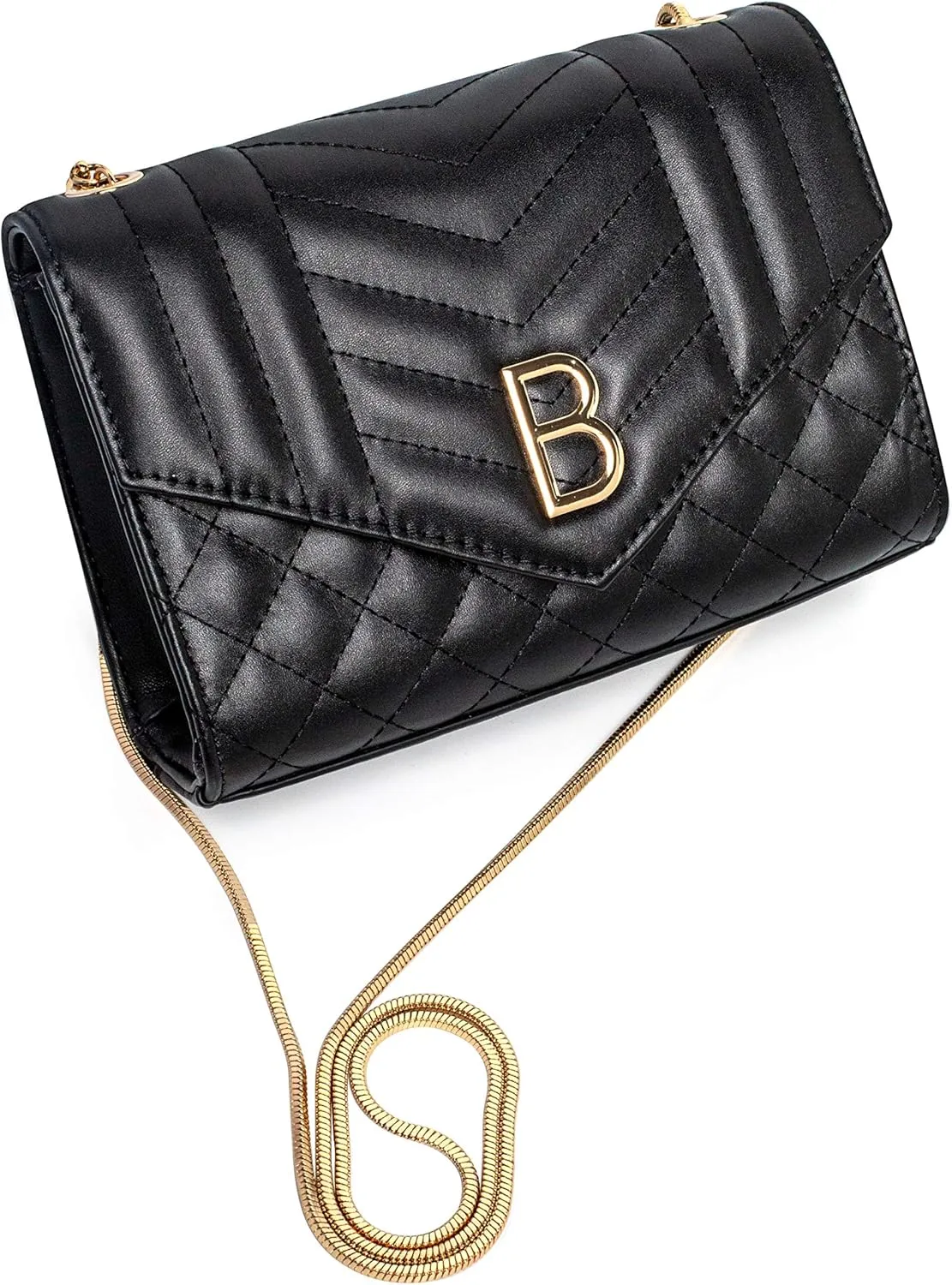 Chrysansmile Clutch Purses for Women Wedding Formal Genuine Leather Crossbody Bags for Women Quilted Women's Evening Handbags