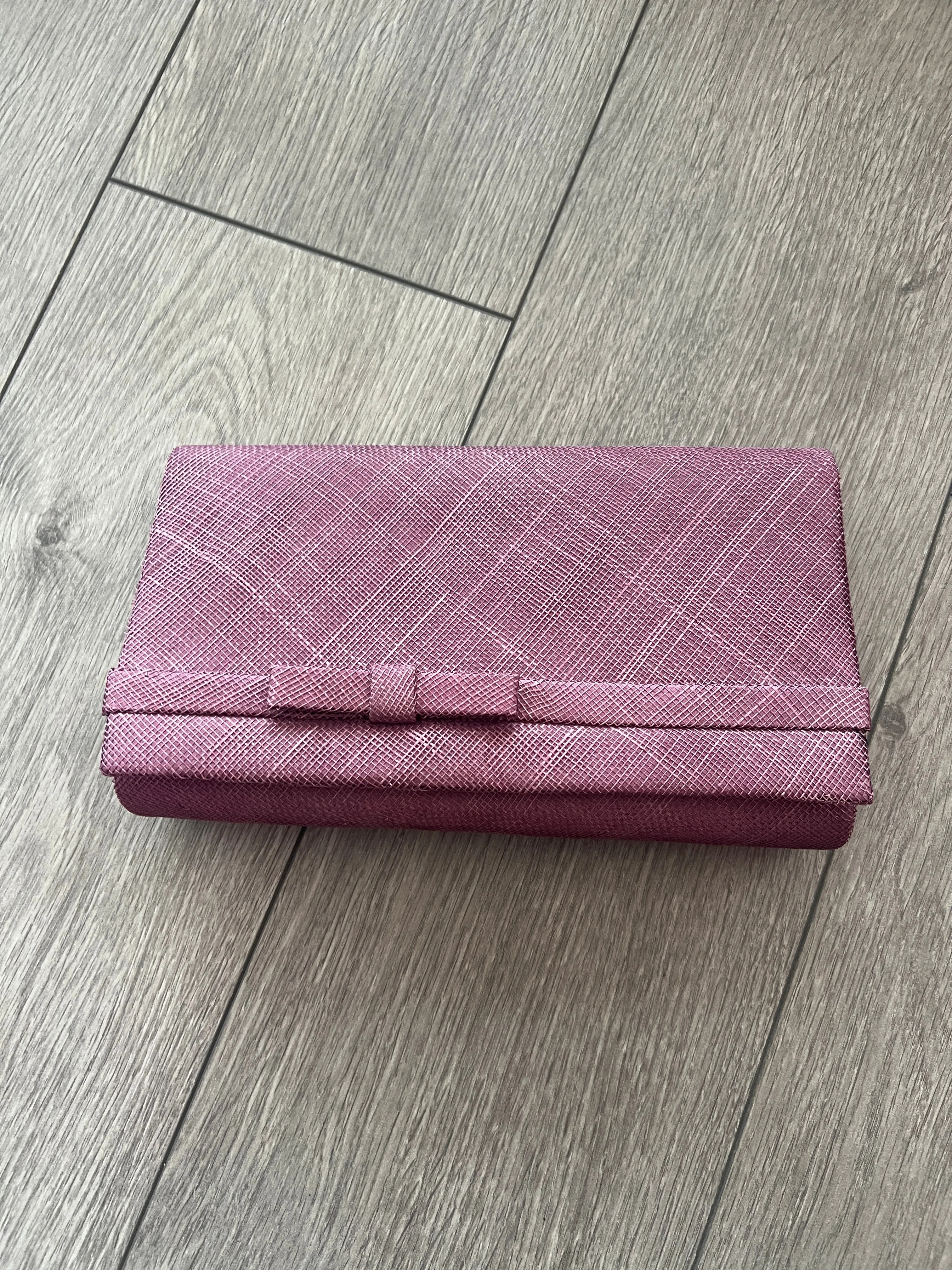 Classic Sinamay Mulberry Clutch Bag For Weddings