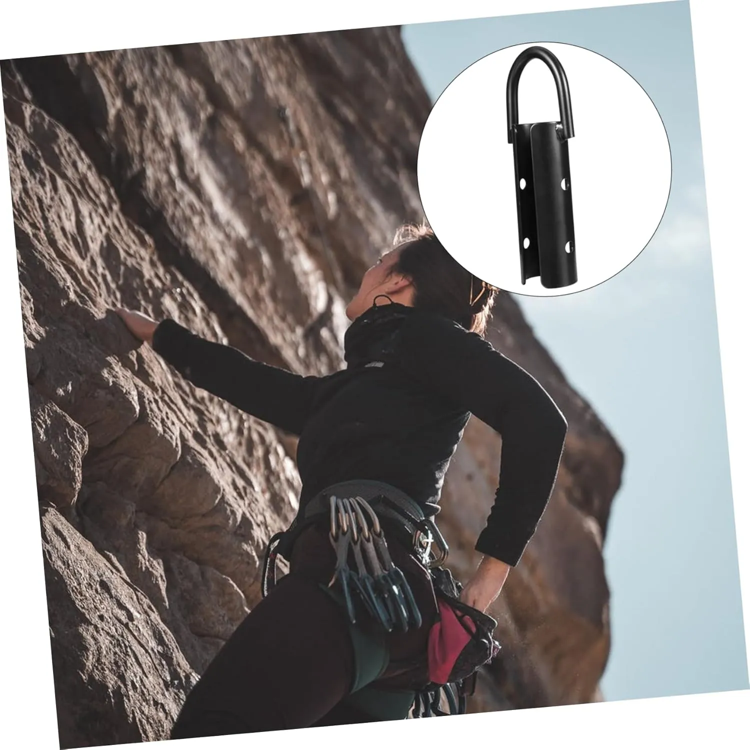 Climbing Rope Hook Tricep Cable Machine Jump Macrame Cord Heavy Duty Coat Hangers Pull up Station Heavy