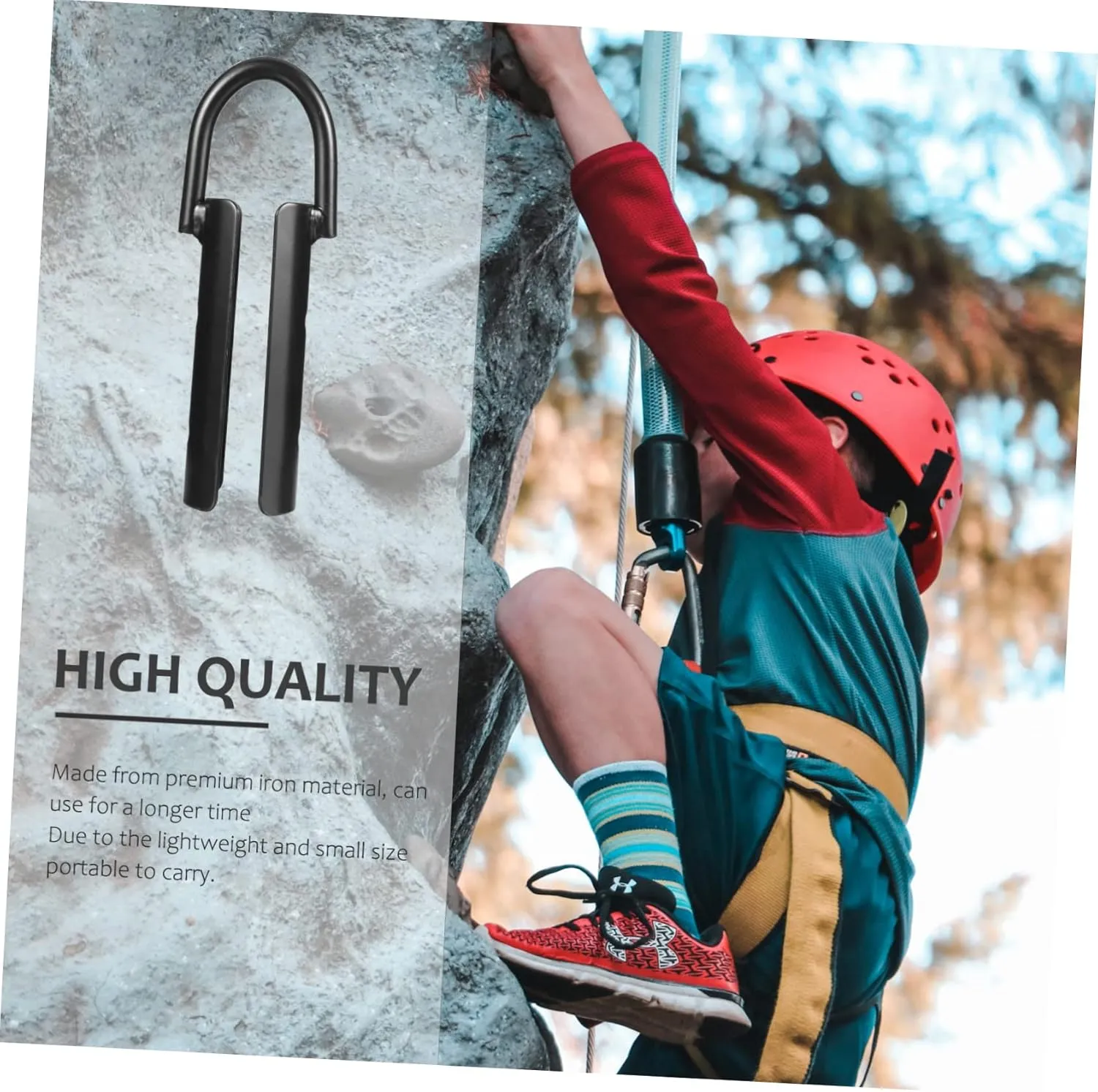Climbing Rope Hook Tricep Cable Machine Jump Macrame Cord Heavy Duty Coat Hangers Pull up Station Heavy