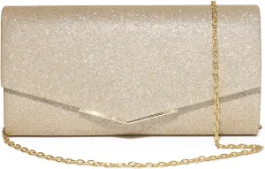 Clutch Purses For Women Evening Bags Shining Envelope Handbags Shoulder Crossbody bag for Women Wedding Party Prom