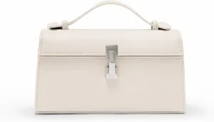 Clutch Purses for Women - Small Purse Top Handle - Evening Bag - Adjustable Crossbody Handbag - Trendy PU Leather