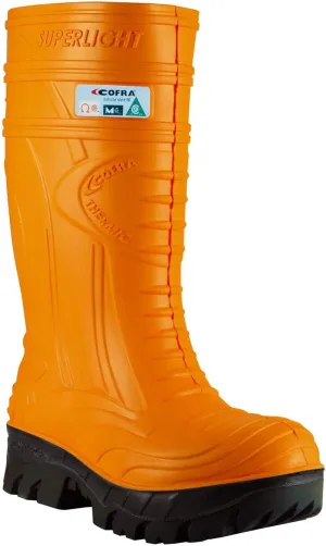Cofra 00040-CU4.W11 Thermic Metguard EH PR Safety Boots, 11, Orange