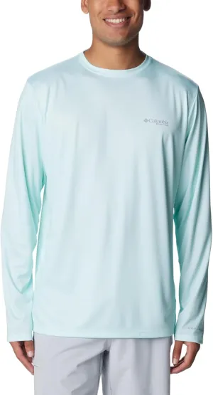 Columbia Men's PFG Terminal Tackle Fish Flag Long Sleeve Fishing Shirt