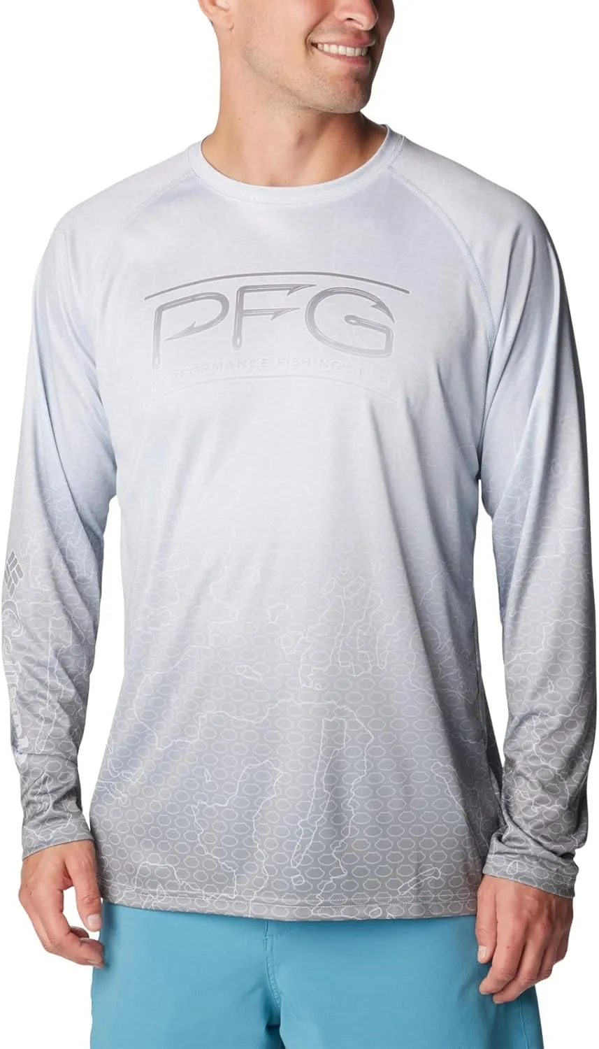 Columbia Men's Terminal Tackle PFG Super Fade Long Sleeve