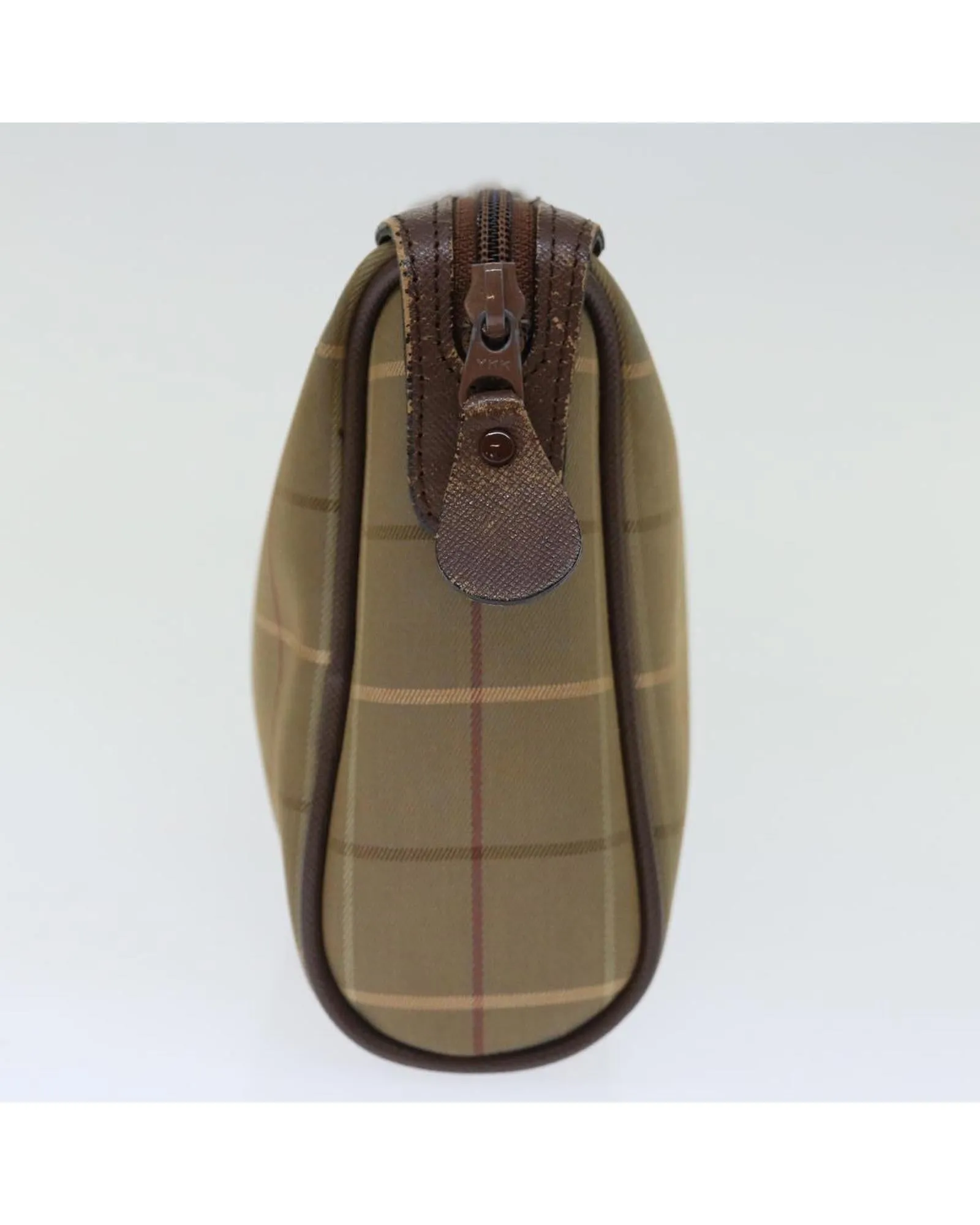 Cosmetic Travel Bag Check Pattern