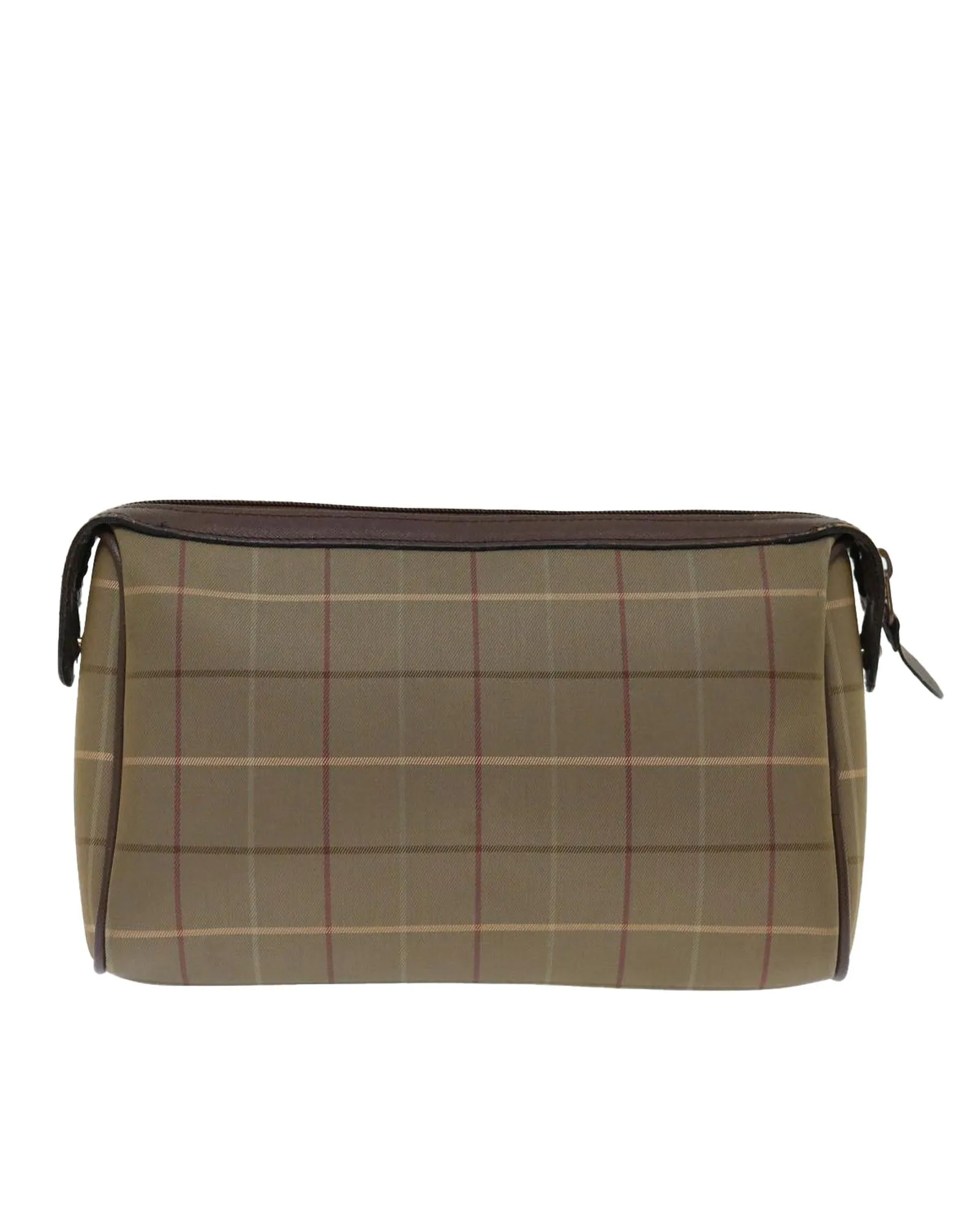 Cosmetic Travel Bag Check Pattern