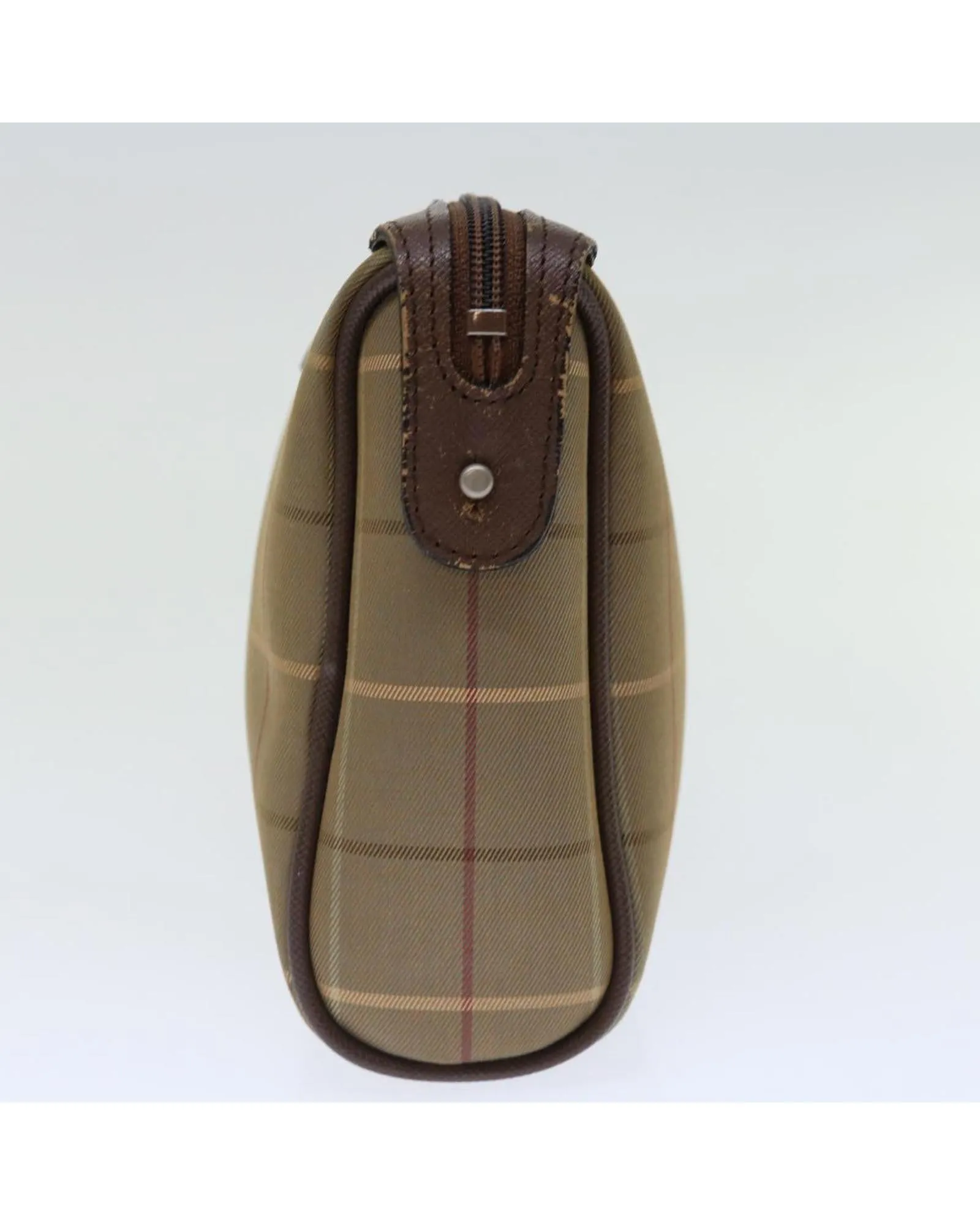 Cosmetic Travel Bag Check Pattern