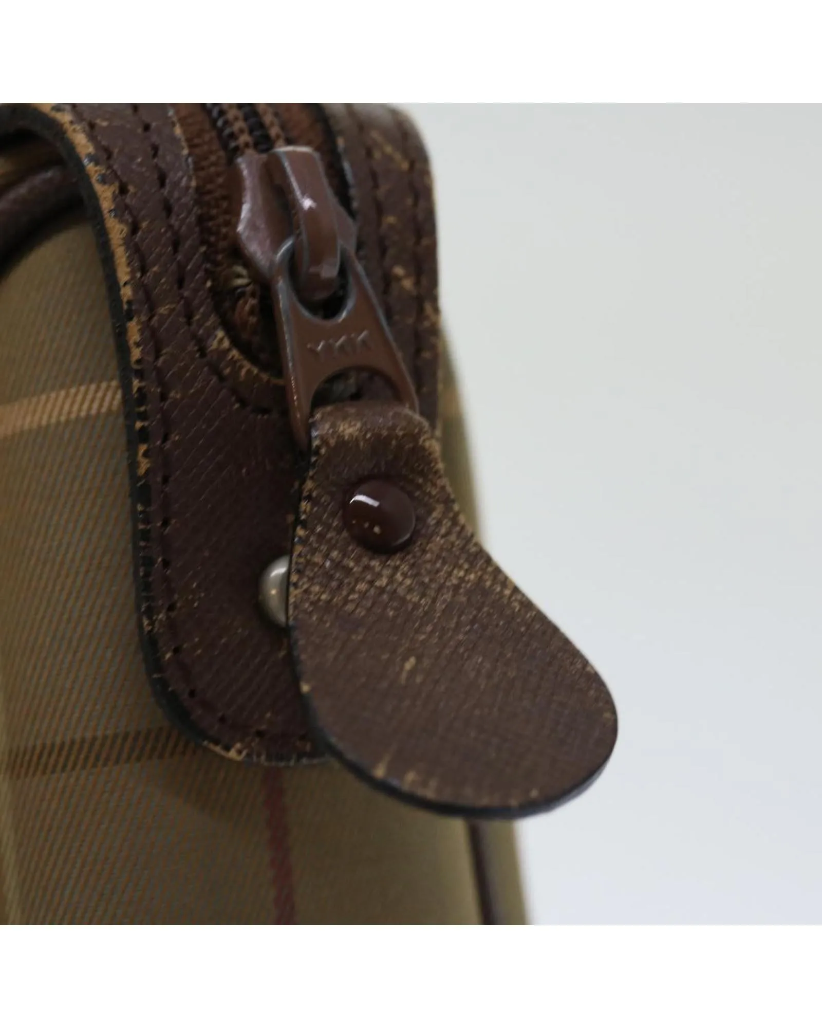 Cosmetic Travel Bag Check Pattern