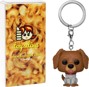 Cosmo: Pocket P o p ! Mini-Figural K e y c h a i n Bundle with 1 Compatible 'ToysDiva' Graphic Protector (67502 - B)