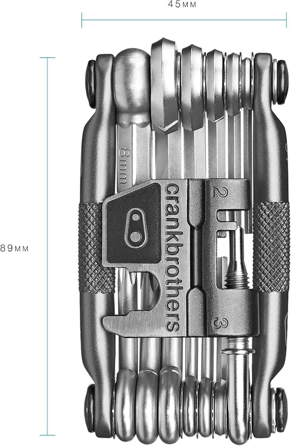 Crankbrothers Tools - Multi Tool 19 - Silver
