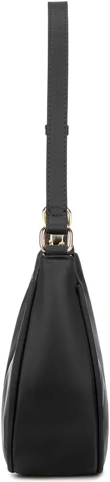 Crescent Shoulder Bags for Women Cute Hobo Tote Handbag Under the Arm Purses Mini Clutch Purse with Zipper Closure