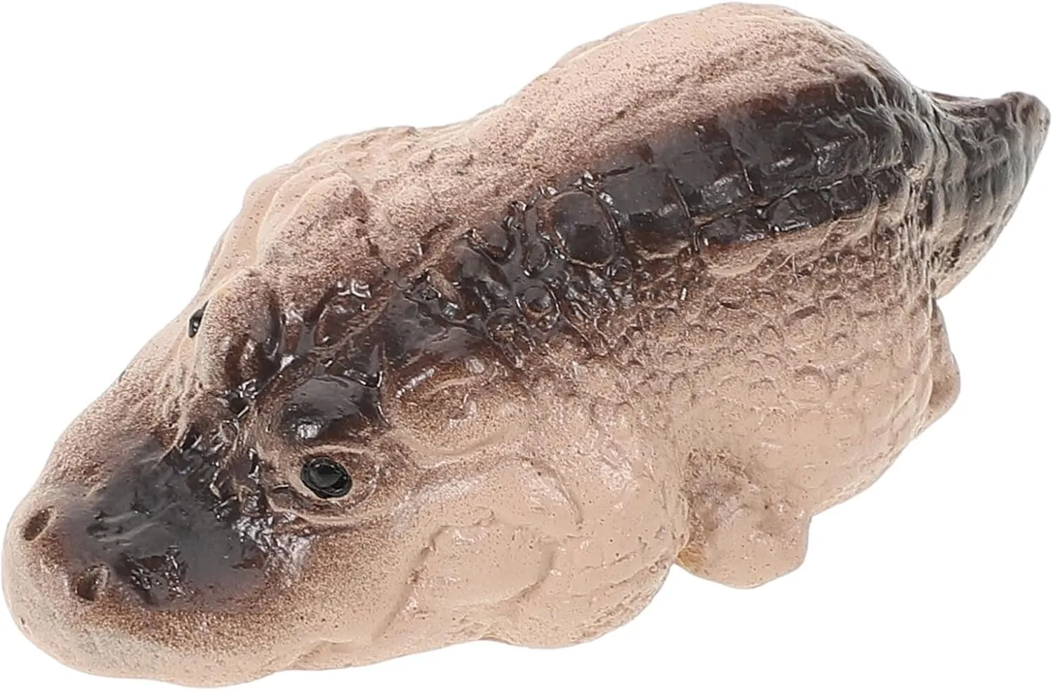 Crocodile Ornament Crocodile Statue Tea Pet Resin Crocodile Resin Craft Figurine Crocodile Figurine Indoor Desktop Decor Miniature Animal Decor Crocodile Animal Decor