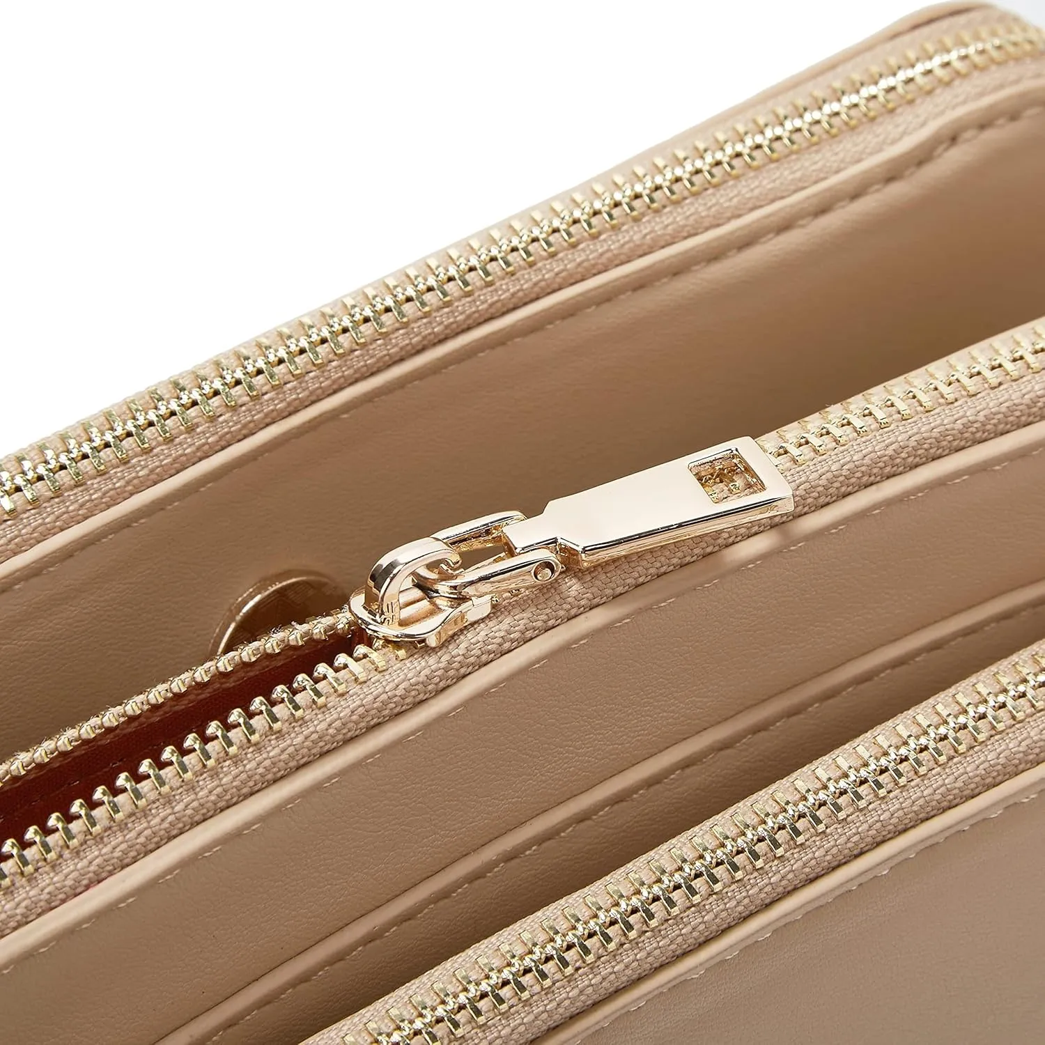 Crossbody Bags for Women Three-Layer Shoulder Bag Vegan Leather Multiple Compartments Handbag Purses Satchel Hobo Clutch