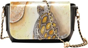 Crossbody Bags for Women Trendy Women's Black Shoulder Bag Small PU Leather Flap Cross Body Bag Handbags