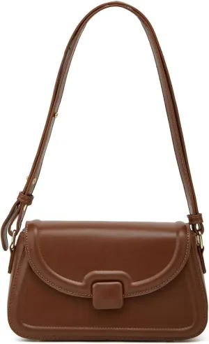Crossbody Bags for Women Vintage Clutch Purses Shoulder Bag Classic Underarm Bag Soft PU Leather