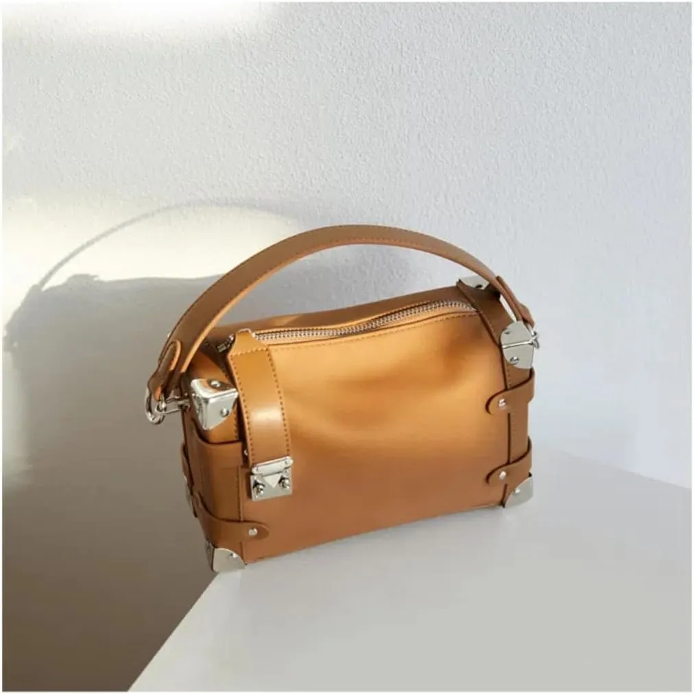 Crossbody Shoulder Bag for Women Tote Handbags Mini Suitcase Bag