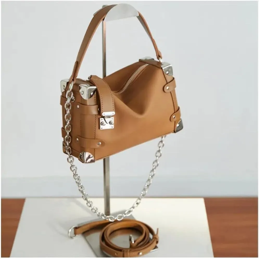 Crossbody Shoulder Bag for Women Tote Handbags Mini Suitcase Bag