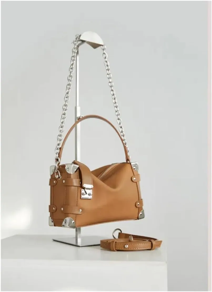 Crossbody Shoulder Bag for Women Tote Handbags Mini Suitcase Bag