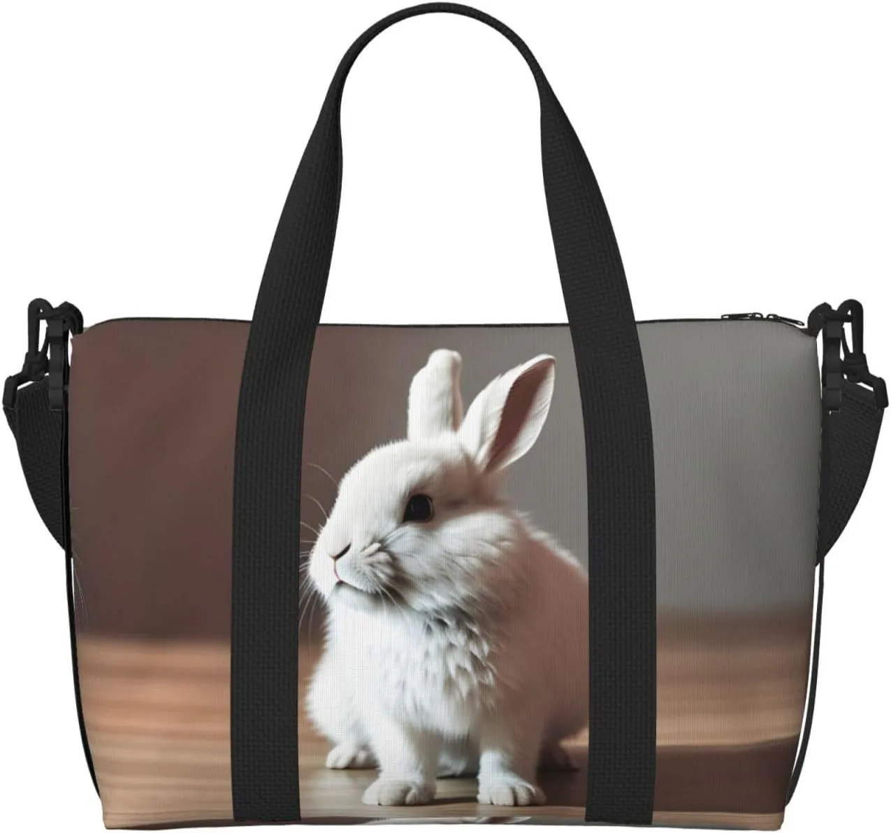 Cry White Rabbit Travel Bags, Weekender Carry On For Women, Sports Gym Bag, Workout Duffel Bag,Overnight