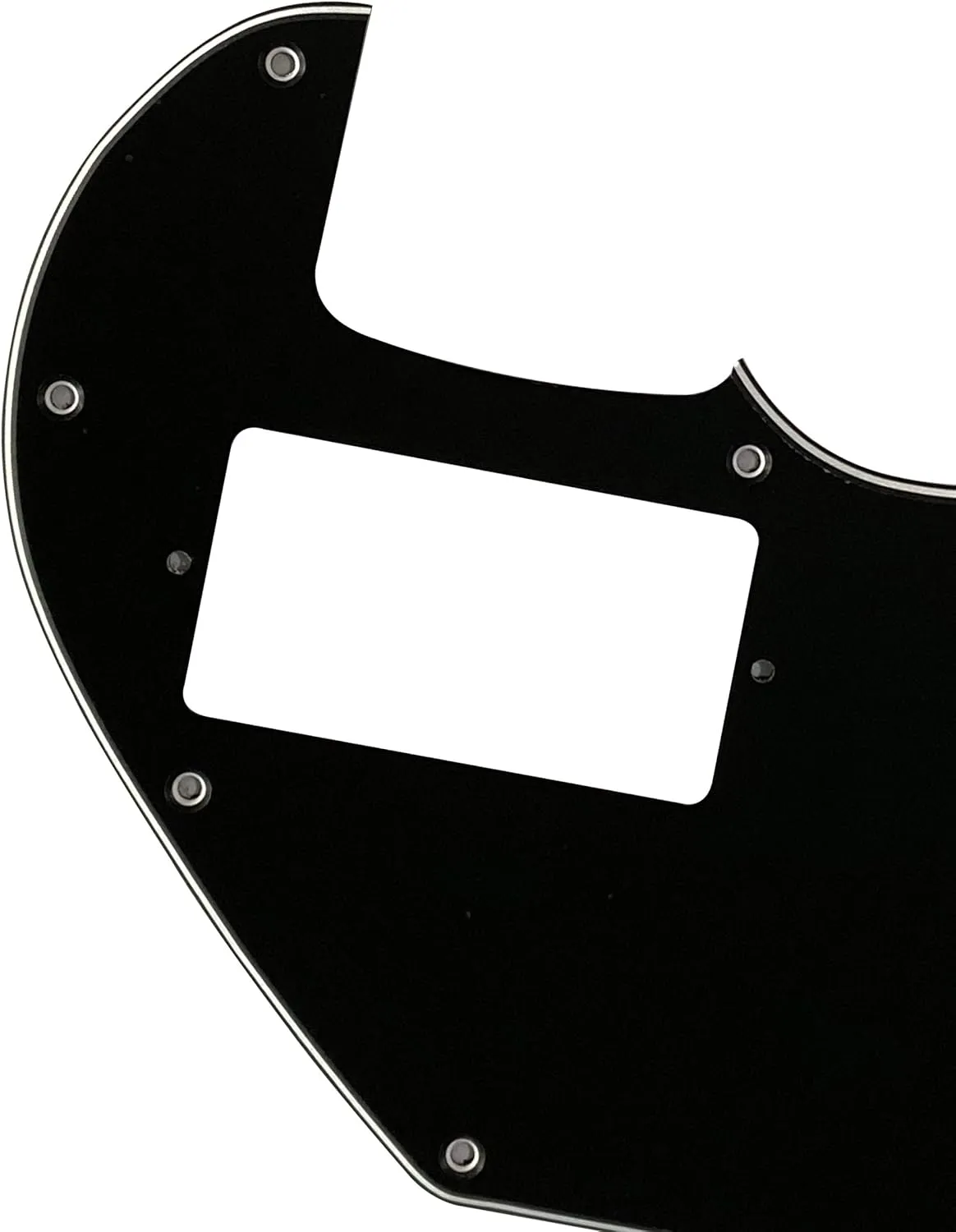 Custom For Suhr Classic T Antique Tele PAF Style Electric Guitar Pickguard (3 Ply Black)