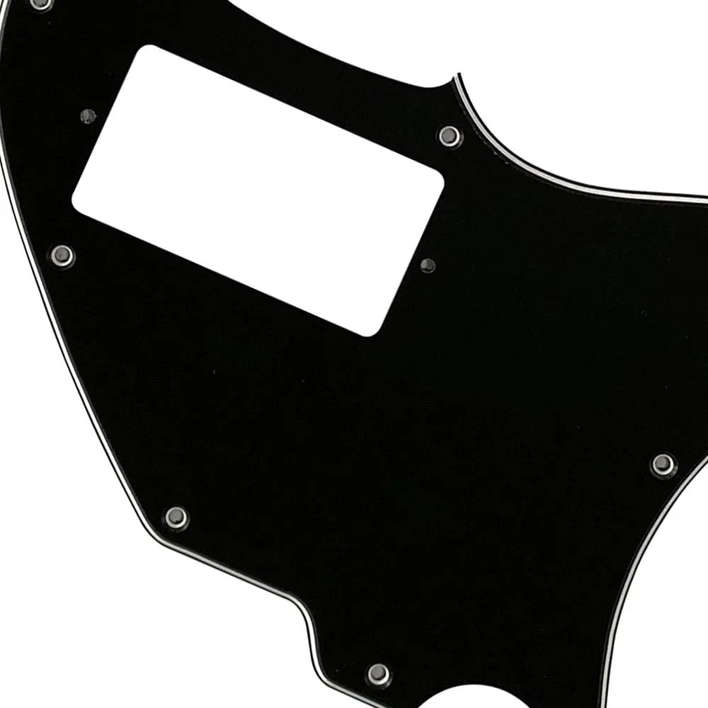 Custom For Suhr Classic T Antique Tele PAF Style Electric Guitar Pickguard (3 Ply Black)